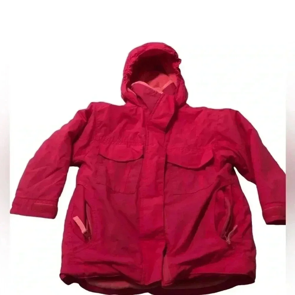 Cabelas Girls Heavy Winter Coat Size XS Measurements in pics. EUC